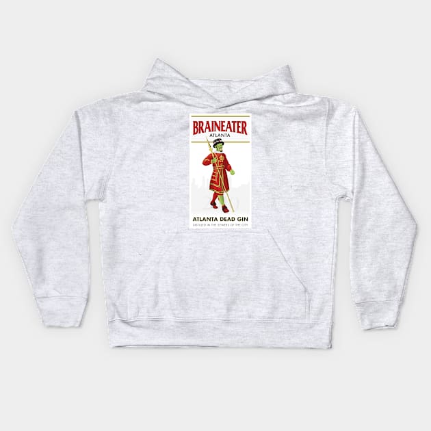 Braineater Kids Hoodie by ikado